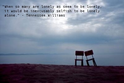 Meaning of lonely together